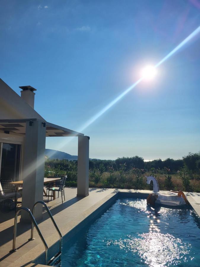 Casa O' - Moderne Villa Mit Grosser Terrasse Und Privatem Swimmingpool สกาลา โปเตมิอัส ภายนอก รูปภาพ