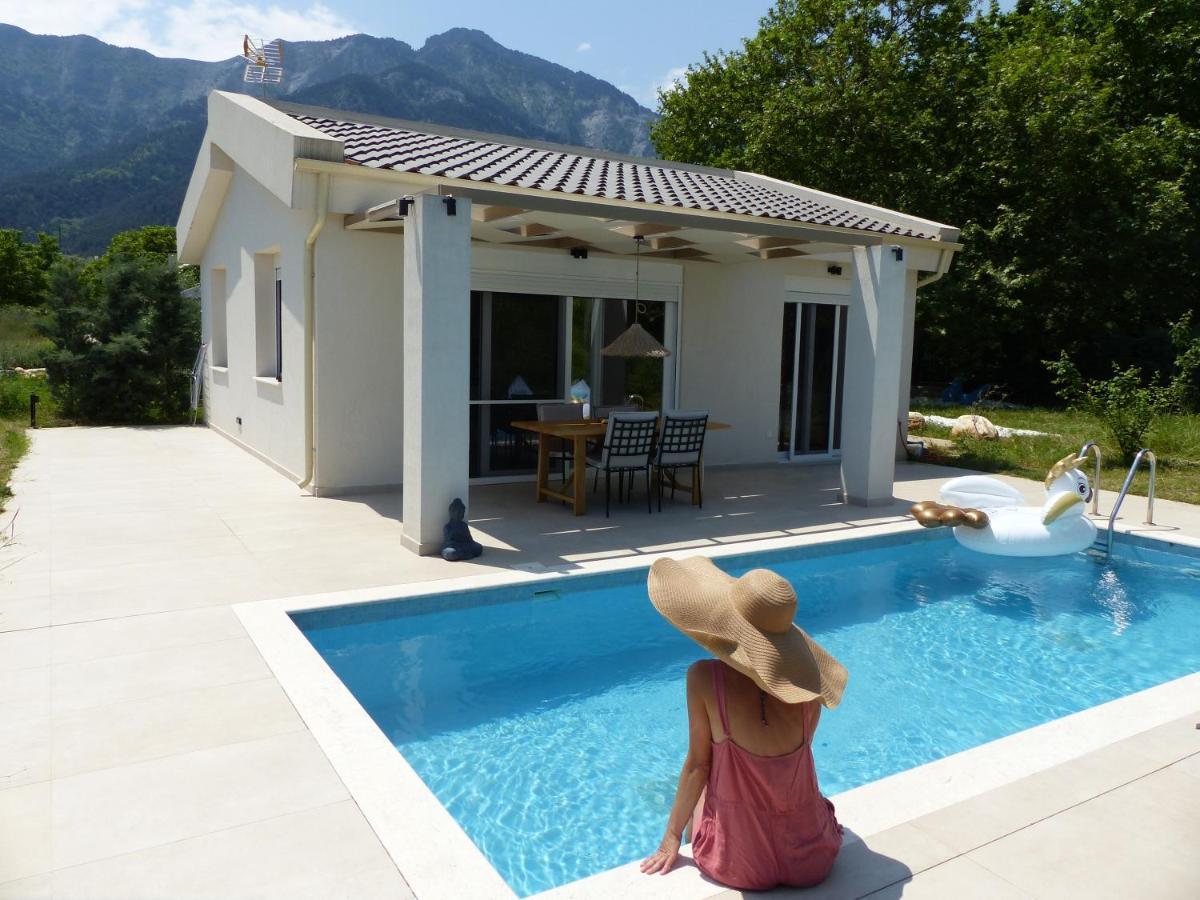 Casa O' - Moderne Villa Mit Grosser Terrasse Und Privatem Swimmingpool สกาลา โปเตมิอัส ภายนอก รูปภาพ